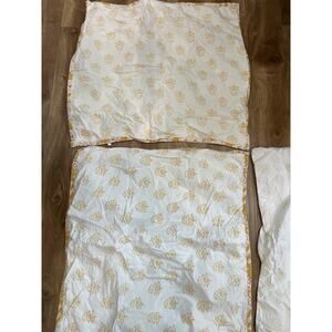 100% Organic Cotton Pillow Shams Authentic Batik 26 x 24" 3 Pieces